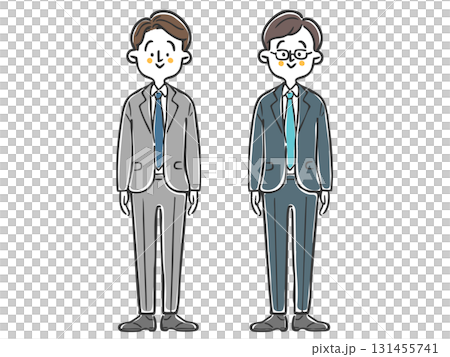 商人全身向量 131455741