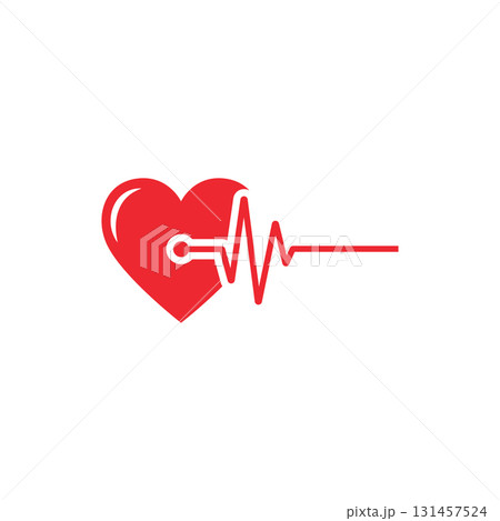 art design health medical heartbeat pulse 131457524
