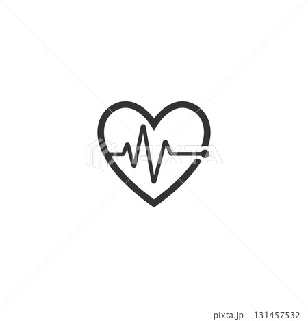 art design health medical heartbeat pulse 131457532
