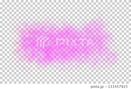 Pink smoke illustration translucent plume on transparent background texture for overlays and compositing 131457925