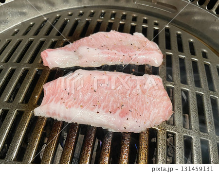 無煙ロースター 焼肉 豚トロ 無煙ロースター 焼肉 豚トロ 131459131