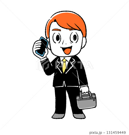 ビジネスマンのイラスト 131459449