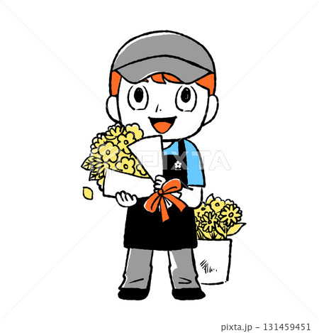花屋さんのイラスト 花屋さんのイラスト 131459451