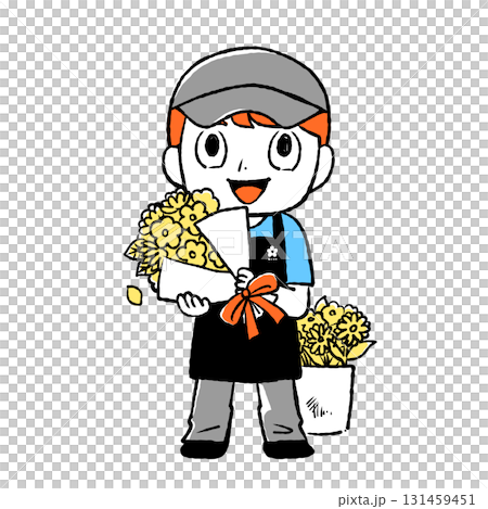 花屋さんのイラスト 花屋さんのイラスト 131459451