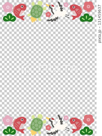 縁起物のフレーム 縁起物のフレーム 131459637
