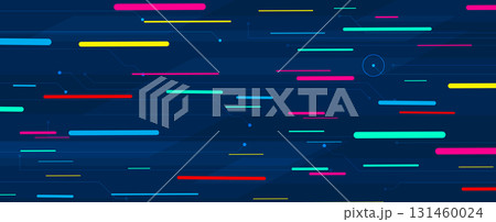 Abstract particles network and artificial intelligence background Abstract particles network and artificial intelligence background 131460024