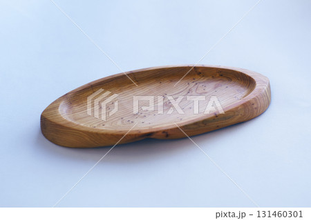 Wooden kitchen utensils stacked view close up isolated Wooden kitchen utensils stacked view close up isolated 131460301