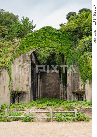 大久野島の軍事施設遺跡 広島県の歴史的建造物 大久野島の軍事施設遺跡 広島県の歴史的建造物 131462317