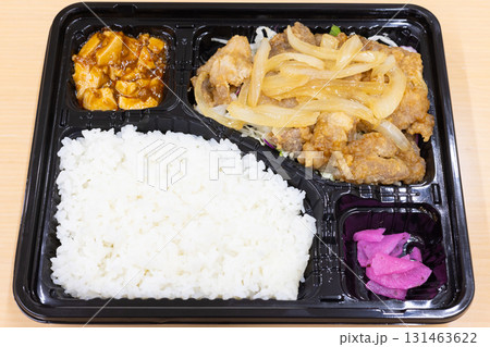 美味しい豚肉生姜焼き弁当 131463622