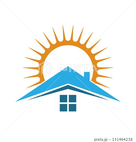 Sun logo icon illustration 131464238