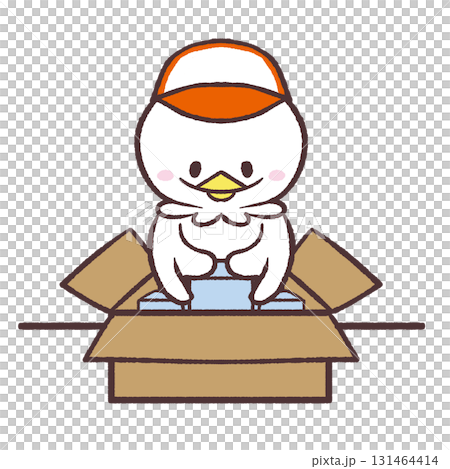 白鳥包裝的插圖 白鳥包裝的插圖 131464414