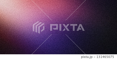 Dark grainy color gradient background, purple pink blue black colors abstract banner poster cover backdrop design 131465075