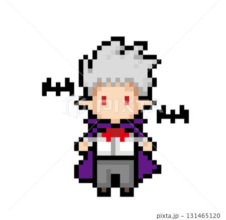 ドット絵のドラキュラ ドット絵のドラキュラ 131465120
