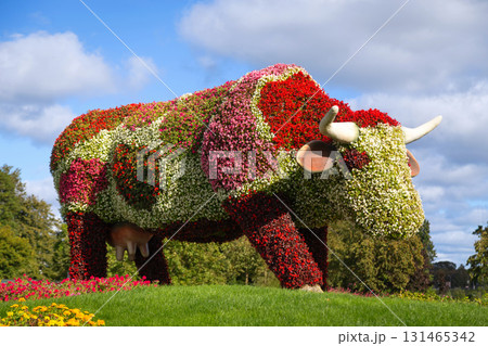 Ventspils "Flower Cow" Sculpture, Latvia, 25.09.2025 Ventspils "Flower Cow" Sculpture, Latvia, 25.09.2025 131465342