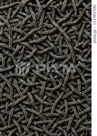 黒い乾燥海藻のテクスチャ 黒い乾燥海藻のテクスチャ 131465390