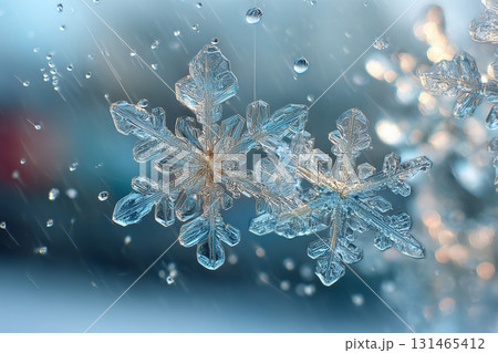 雪の結晶 雪の結晶 131465412