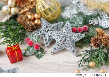 クリスマスイメージの背景 131465781