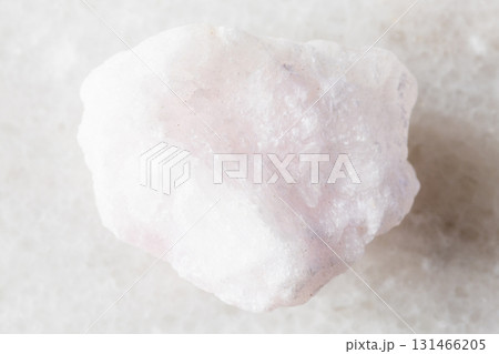 sample of raw pink aragonite mineral on white sample of raw pink aragonite mineral on white 131466205