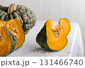 Marina Di Chioggia Squash Slices With Orange Flesh 131466740