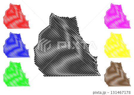 Ahmadi Governorate (State of Kuwait, Governorates of Kuwait) map vector illustration, scribble sketch Ahmadi map Ahmadi Governorate (State of Kuwait, Governorates of Kuwait) map vector illustration, scribble sketch Ahmadi map 131467178