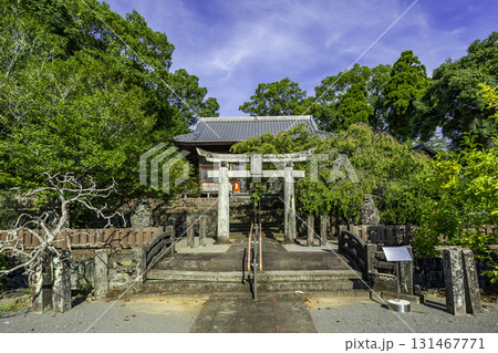 佐賀鹿島　鹿島城跡　松陰神社　鳥居　佐賀県鹿島市 131467771