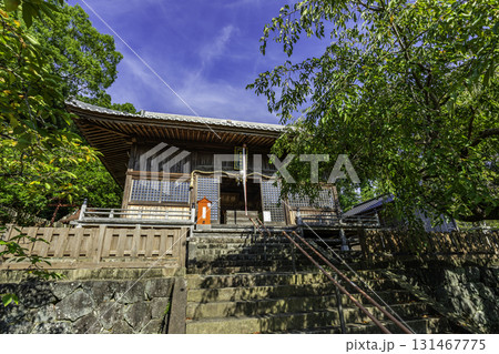 佐賀鹿島　鹿島城跡　松陰神社　拝殿　佐賀県鹿島市 131467775
