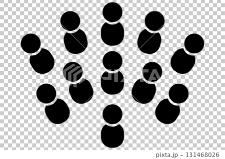 Simple people, groups, teams and leaders icon collection Simple people, groups, teams and leaders icon collection 131468026