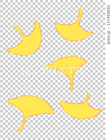 Simple ginkgo cut Simple ginkgo cut 131468682