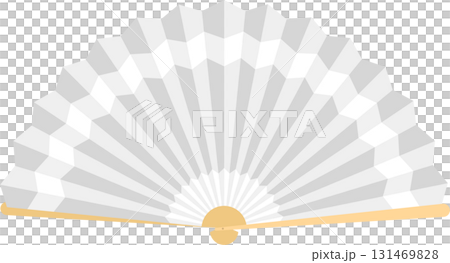 Elegant handheld fan with a geometric pattern, blending functionality with a touch of sophistication. Elegant handheld fan with a geometric pattern, blending functionality with a touch of sophistication. 131469828