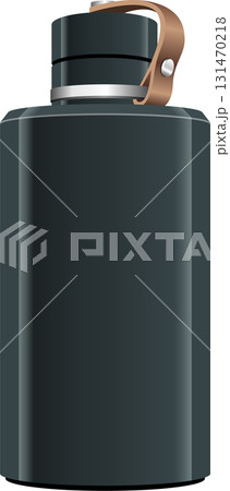 Reusable bottle with leather strap, perfect for hydration on the go, sleek and durable design. Reusable bottle with leather strap, perfect for hydration on the go, sleek and durable design. 131470218