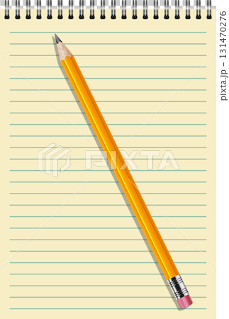 Pencil and notepad. A common tool for taking notes or making lists to help you remember things. Pencil and notepad. A common tool for taking notes or making lists to help you remember things. 131470276