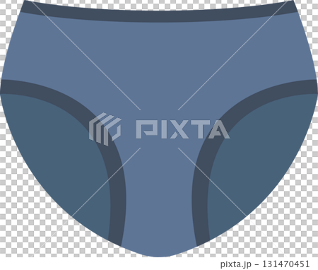 A pair of blue underwear, simplistic design, elasticated openings, comfortable and practical. A pair of blue underwear, simplistic design, elasticated openings, comfortable and practical. 131470451