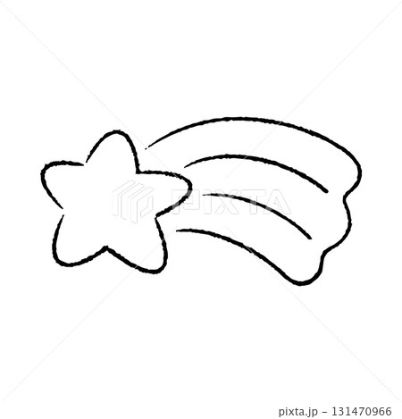 手描きの星 131470966