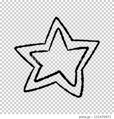手描きの星 手描きの星 131470971