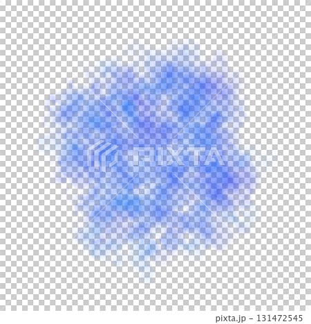Blue toxic smoke cloud with transparent background, dense chemical gas or radioactive fumes for sci fi or contamination visuals Blue toxic smoke cloud with transparent background, dense chemical gas or radioactive fumes for sci fi or contamination visuals 131472545