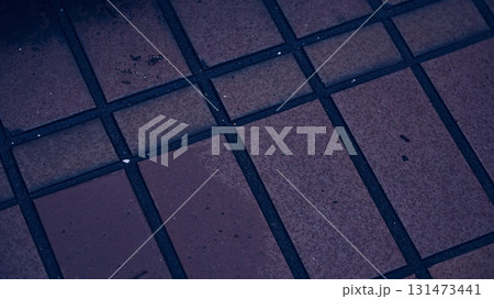石畳み　レンガブロック 131473441