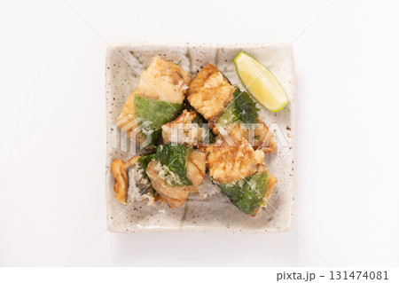 鯖と大葉の竜田揚げ 131474081