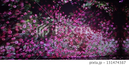 colorful of lights at night colorful of lights at night 131474387