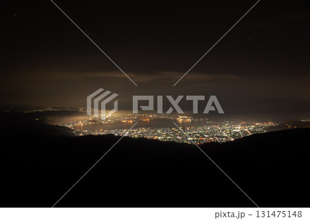 長野県　高ボッチ高原の夜明け 131475148