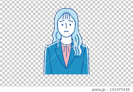 陷入困境的年輕女員工 131475436