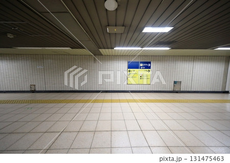 地下鉄通路(東京都江東区の辰巳駅) 地下鉄通路(東京都江東区の辰巳駅) 131475463