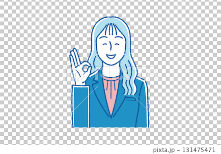 一名年輕女員工表示同意 131475471