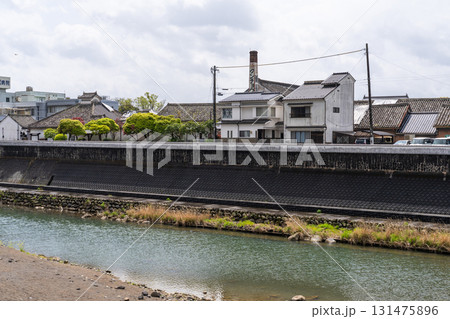《大分県》豆田町商店街・伝統的な古い町並み 131475896