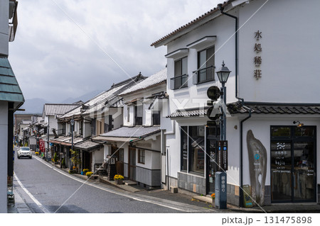 《大分県》豆田町商店街・伝統的な古い町並み 《大分県》豆田町商店街・伝統的な古い町並み 131475898