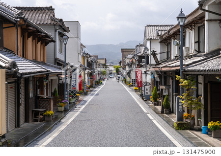 《大分県》豆田町商店街・伝統的な古い町並み 《大分県》豆田町商店街・伝統的な古い町並み 131475900