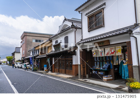 《大分県》豆田町商店街・伝統的な古い町並み 《大分県》豆田町商店街・伝統的な古い町並み 131475905
