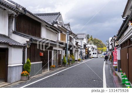 《大分県》豆田町商店街・伝統的な古い町並み 《大分県》豆田町商店街・伝統的な古い町並み 131475926