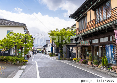 《大分県》豆田町商店街・伝統的な古い町並み 131475935