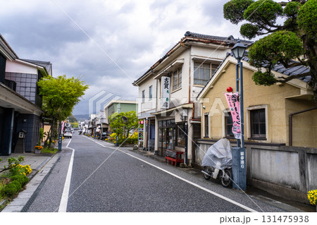 《大分県》豆田町商店街・伝統的な古い町並み 《大分県》豆田町商店街・伝統的な古い町並み 131475938