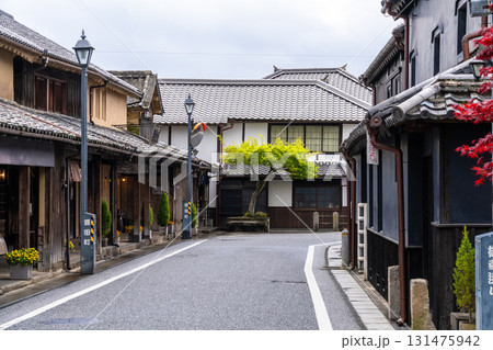 《大分県》豆田町商店街・伝統的な古い町並み 131475942